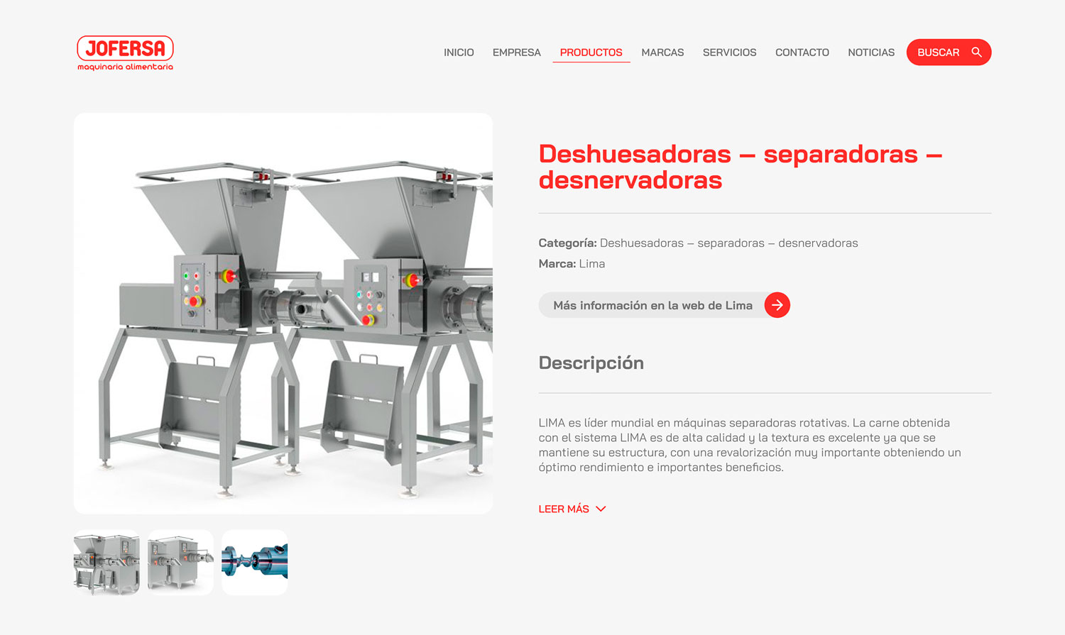 Product page